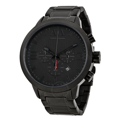 armani exchange chronograph watch.